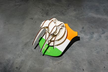 Vedett Wooden Trophy Head 'Walrus'